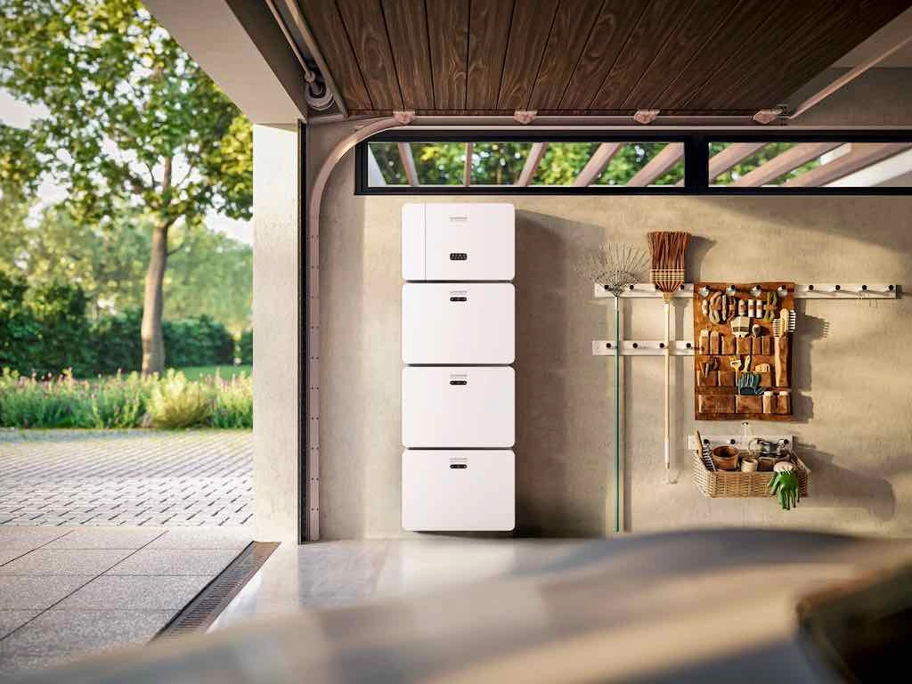 SunPower Reserve battery in the garage